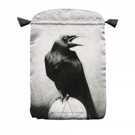 Crows satininis maišelis kortoms Lo Scarabeo